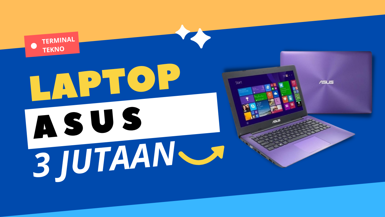 Laptop ASUS 3 Jutaan