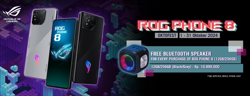 Penawaran Spesial Untuk Pembelian ASUS ROG Phone 8 Penawaran Spesial Untuk Pembelian ASUS ROG Phone 8
